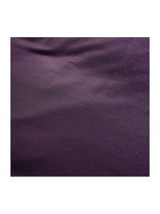Cannon Cearșaf Single cu Elastic 100x200+40cm. Imperial Dobby Violet