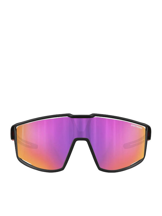 Julbo Αθλητικά Παιδικά Γυαλιά Ηλίου Μαύρα