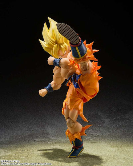 Bandai Spirits Dragon Ball Super Son Goku Legendary Super Saiyan Action Figure 14 cm Scale 1:12