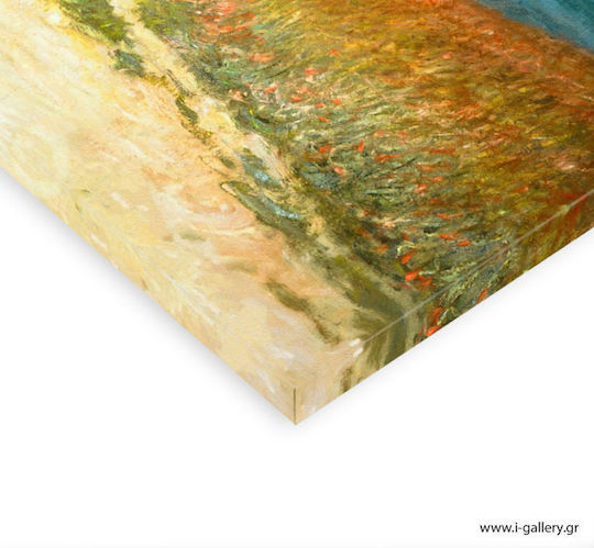 I-gallery Chemin Dans Les Картина Копие на Моне Платнен 120x80см