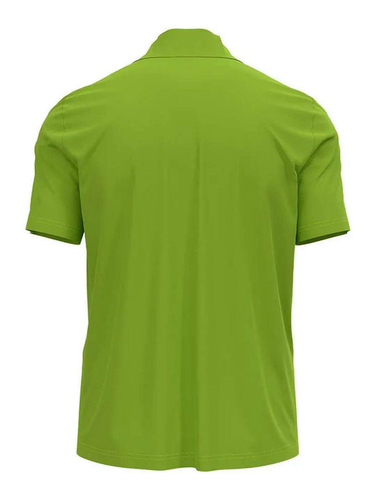 Odlo Men's Athletic Short Sleeve Blouse Polo Green