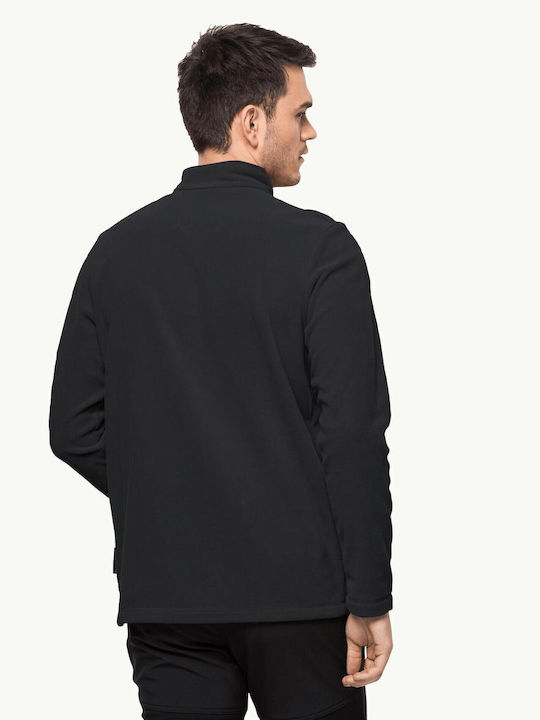 Jack Wolfskin Μπλούζα Μαύρη
