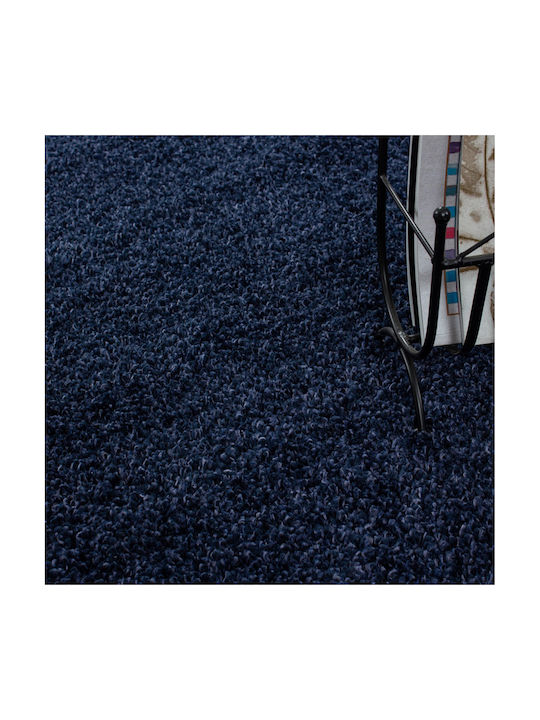 Rug Rectangular Blue