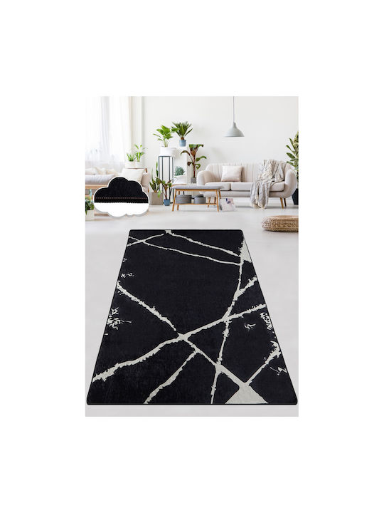 Rug Rectangular Black