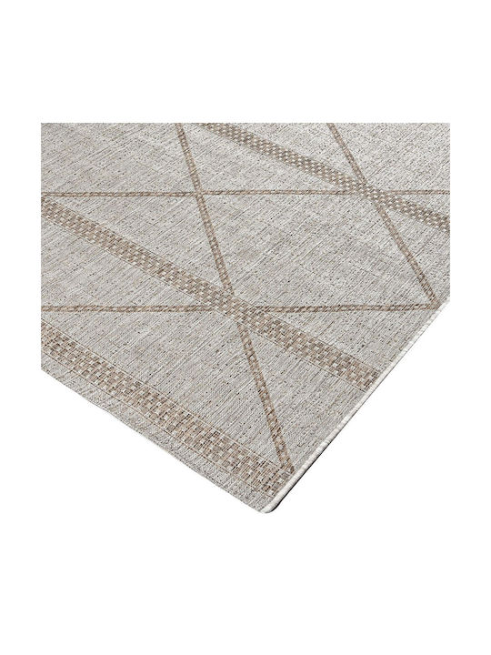 Polcarpet Χαλί Καλοκαιρινό Ψάθινο 133x190cm Εκρού