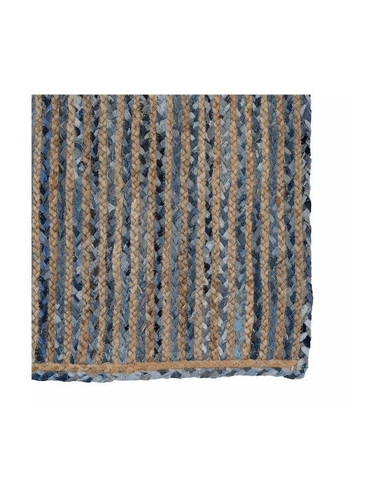 BigBuy Rug Rectangular Summer from Jute Blue S8802317