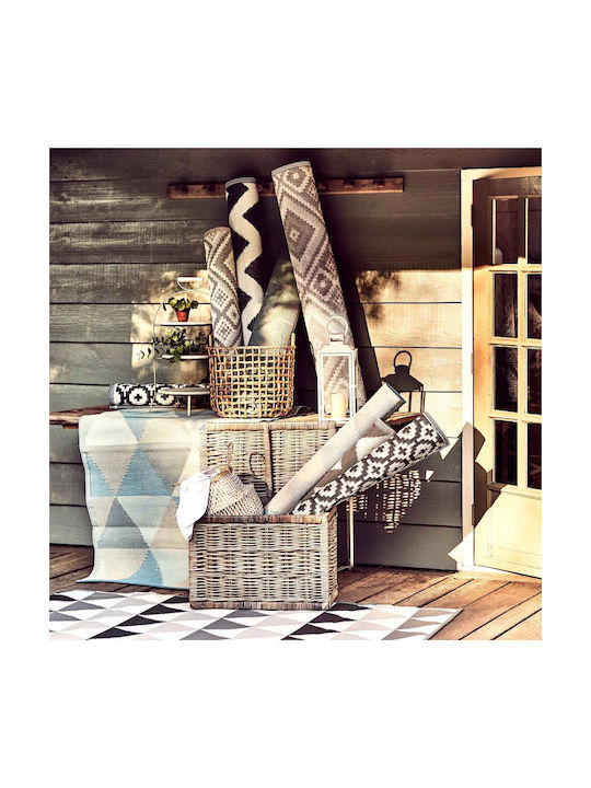 Butlers Χαλί Εξωτερικού Χώρου Ορθογώνιο Γκρι 180x120cm