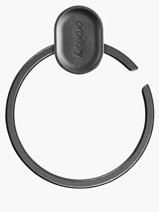 Orbitkey Κλειδοθήκη από Μέταλλο Μαύρη