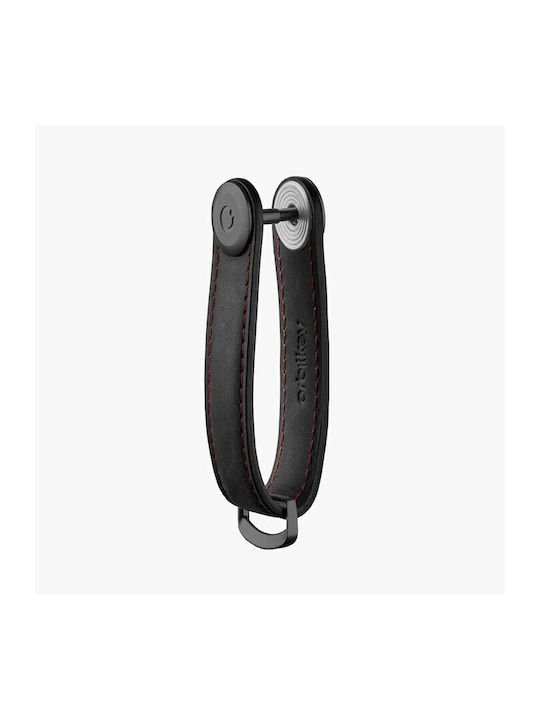 Orbitkey Ключодържател Черен Кожен