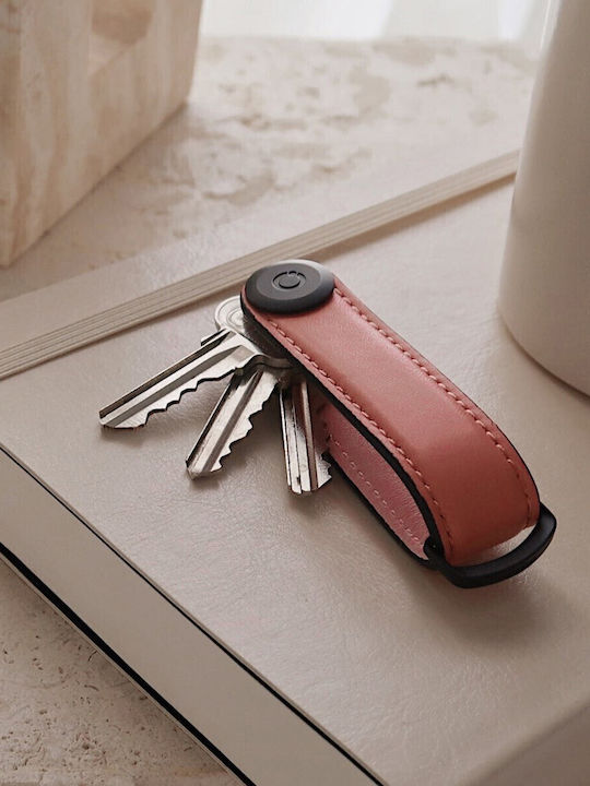Orbitkey Yellow Leather Key Holder
