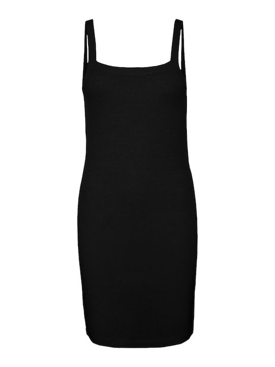 Noisy May Sommer Midi Kleid Schwarz