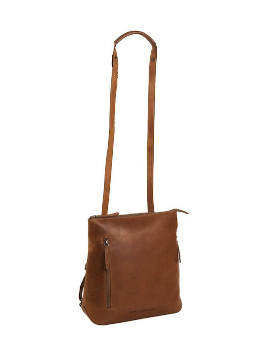 The Chesterfield Brand Leder Damen Tasche Rucksack Tabac Braun