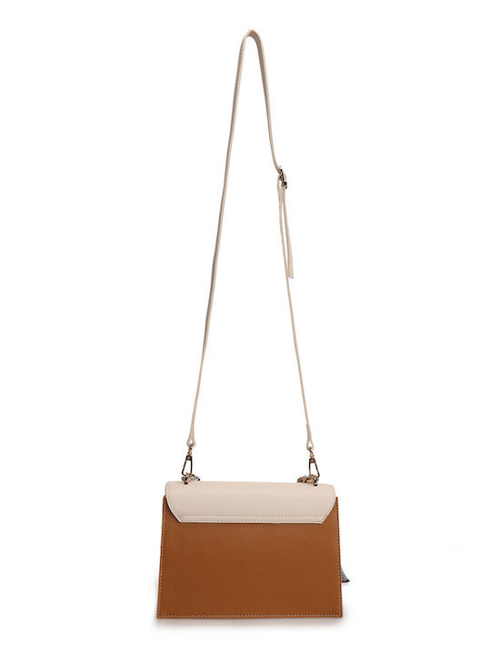 Damentasche Schultertasche Tabac Braun