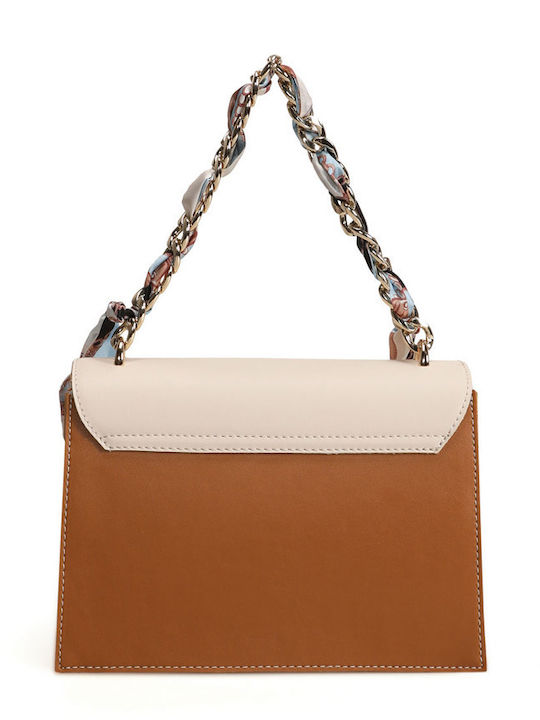 Damentasche Schultertasche Tabac Braun