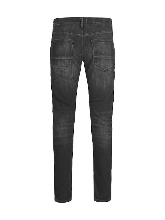 Men's Elastic Jeans Pants With Slim Fit Gray