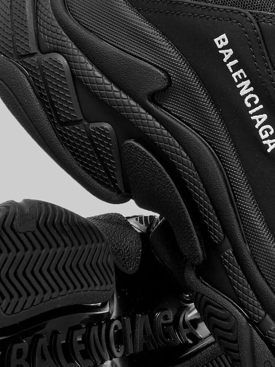 Balenciaga Triple S Ανδρικά Sneakers Μαύρα