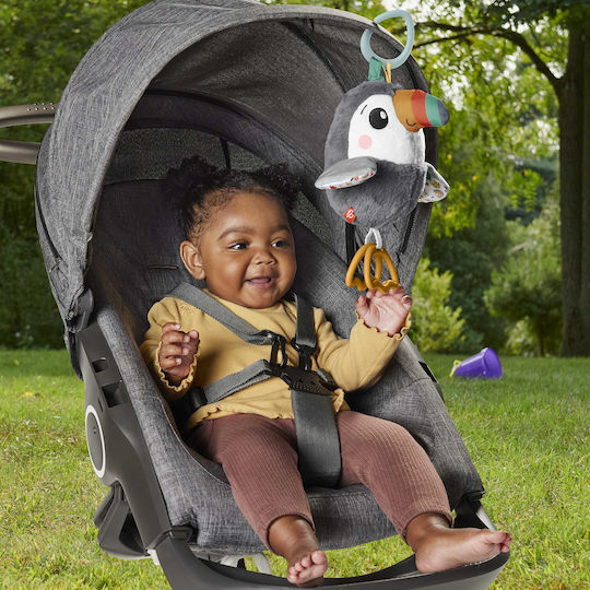 Fisher Price Pendant Toy for Crib and Stroller Soft Toucan for 0++ Months