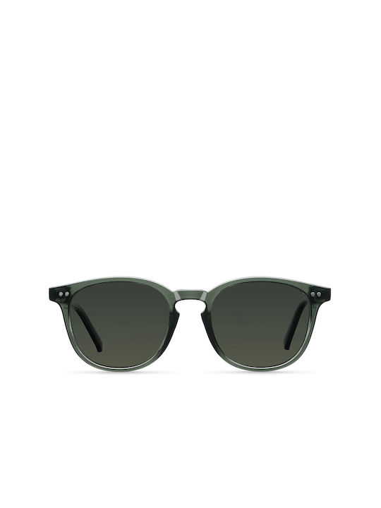 Meller Banna Sunglasses with Fog Olive Plastic Frame and Green Polarized Lens BA-FOGOLI