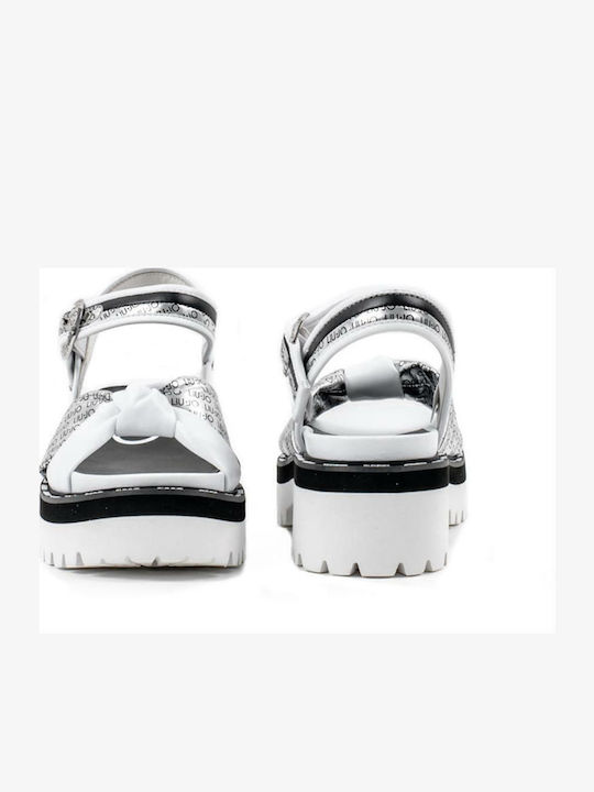 Women's Flat Sandals White