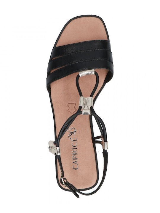 Sandale Casual Damă Anatomici Din Piele Negru
