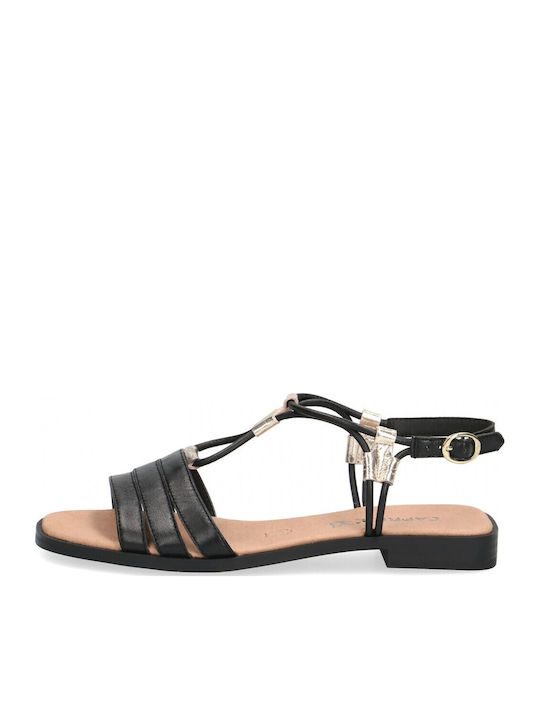 Sandale Casual Damă Anatomici Din Piele Negru