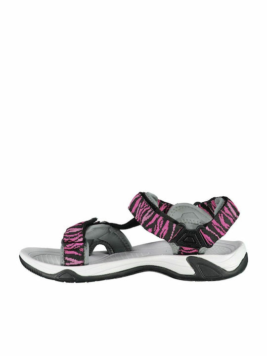 Sporty Women's Sandals Gray