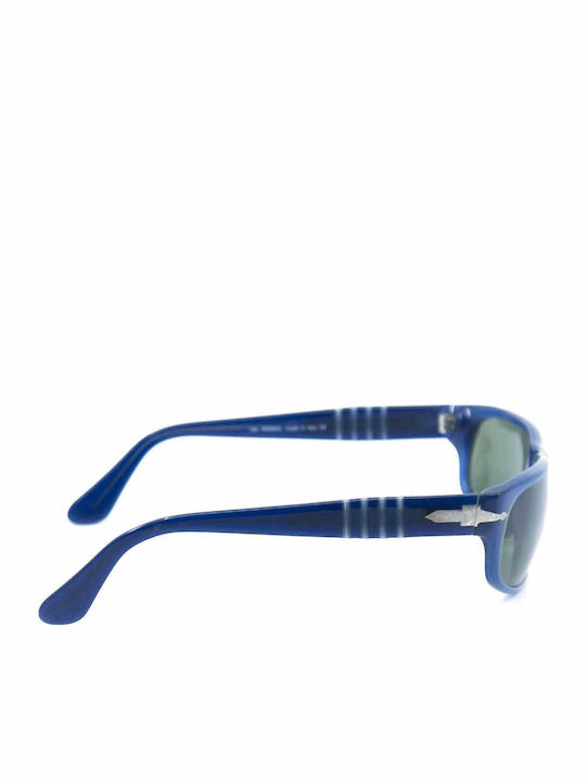 Persol Men's Sunglasses with Brown Tartaruga Horn-Rimmed Frame and Green Lens PO2624S 27231