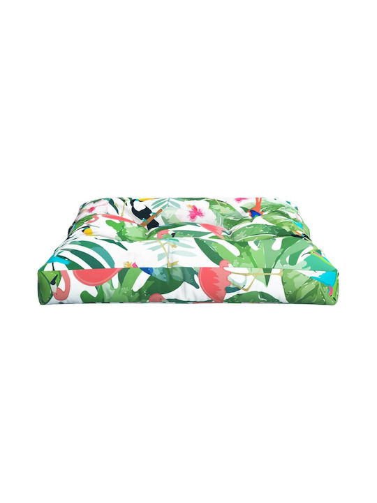 vidaXL Waterproof Bench Cushion Palette Multicolour 80x80cm