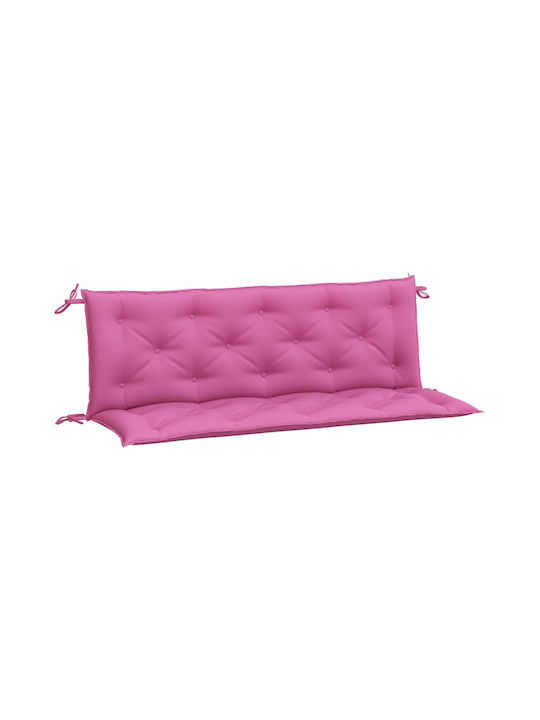 vidaXL Garden Bench Cushion Pink 2pcs 50x150cm.