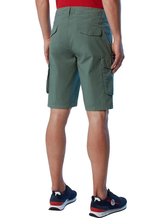 North Sails Men's Shorts Cargo Green