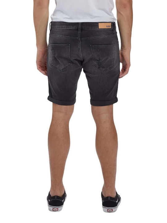 Gabba Hop Herrenshorts Jeans Schwarz