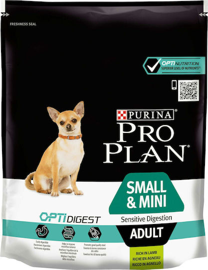 Pro Plan OpitDigest 0.7kg Dry Food Gluten-Free, with Few Grains for Adult Small Breed Dogs with Lamb