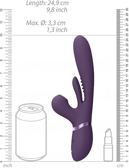 Vive Vibrator G-Spot 24.9cm Violet