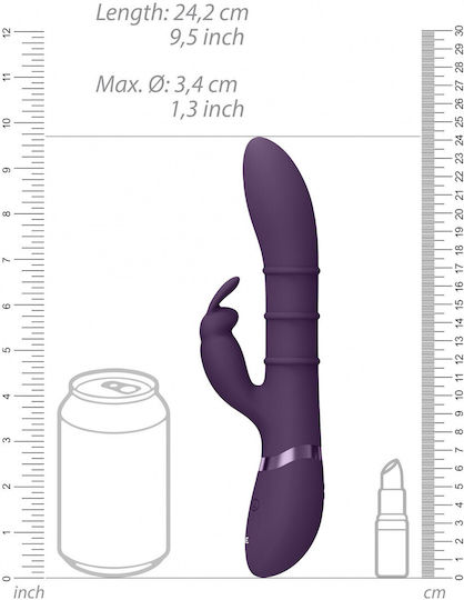 Vive Vibrator G-Spot 24cm Purple