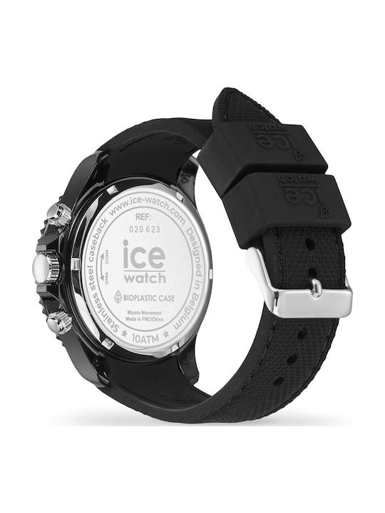 Ice Uhr Batterie mit Kautschukarmband Ice Uhr Batterie mit Kautschukarmband