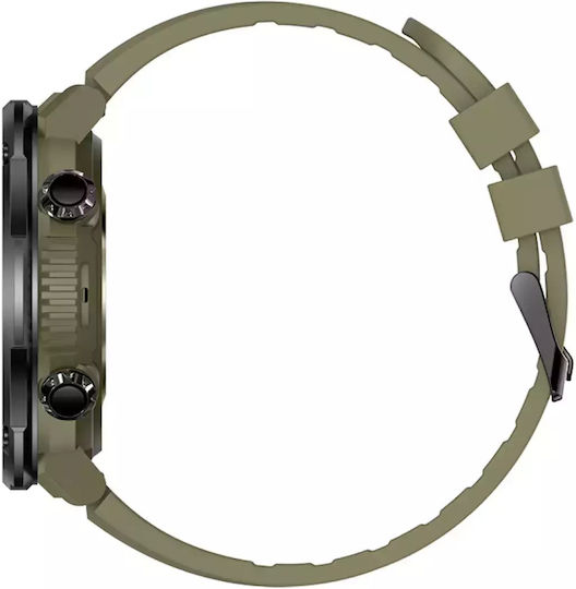 DAS.4 ST30 Smartwatch mit Pulsmesser (Grün)