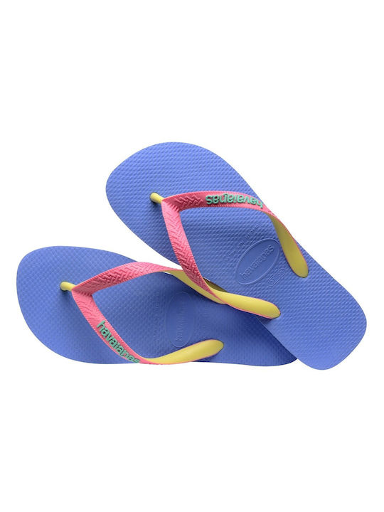 Top Mix Men's Flip Flops Light Blue