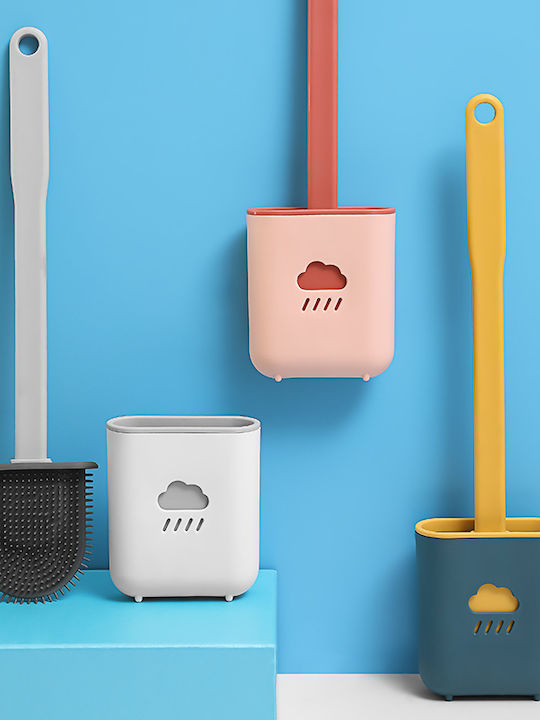 Kunststoff Badezimmer Toilettenbürste Rosa