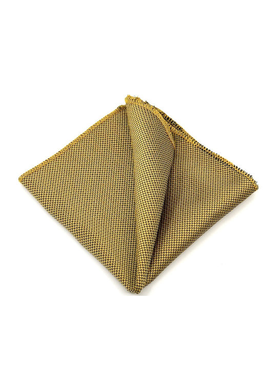 Legend Accessories Set Papion din material textil cu batista Auriu