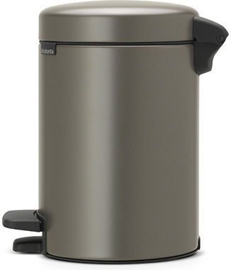 Brabantia Inox Bathroom Basket Soft Close 3lt Gray