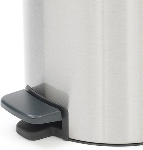 Brabantia Μεταλλικό Καλαθάκι Μπάνιου 5lt Γκρι
