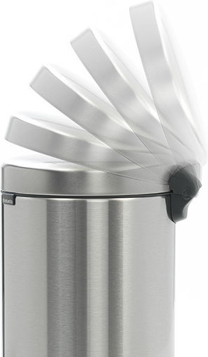 Brabantia Μεταλλικό Καλαθάκι Μπάνιου 5lt Γκρι