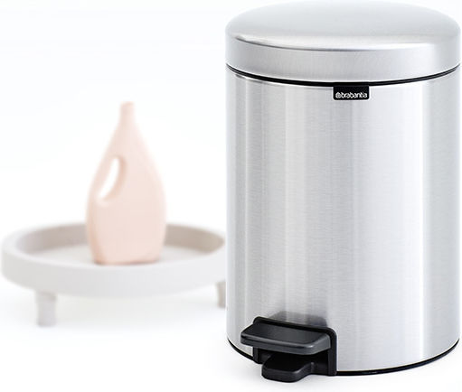 Brabantia Μεταλλικό Καλαθάκι Μπάνιου 5lt Γκρι