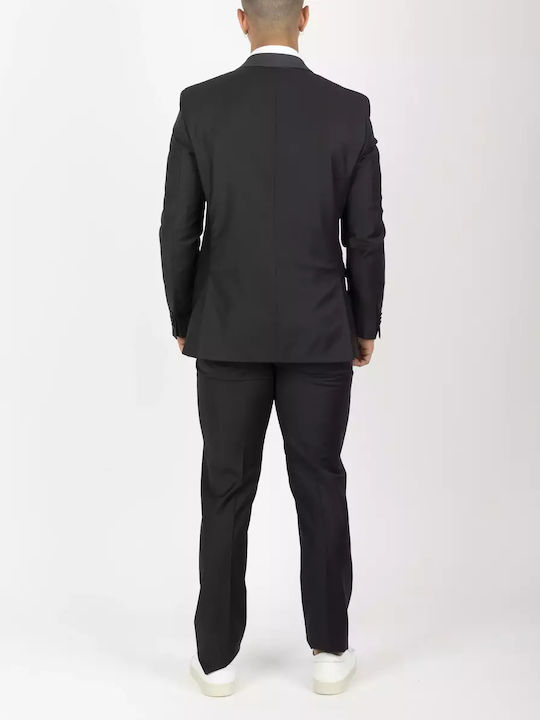 Karl Lagerfeld Men's Suit Black