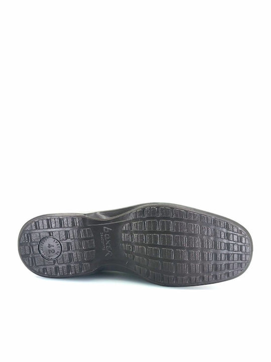 Δερμάτινα Ανδρικά Loafers σε Καφέ Χρώμα