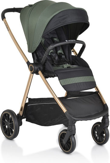 Cangaroo Hydra Adjustable 2 in 1 Baby Stroller Suitable for Newborn Khaki