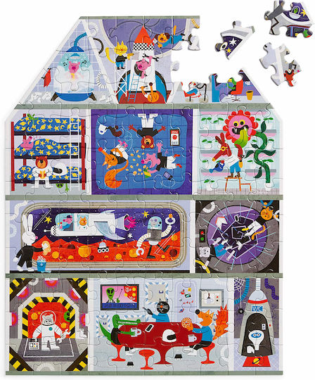 Παιδικό Puzzle House On Mars 100pcs Mudpuppy