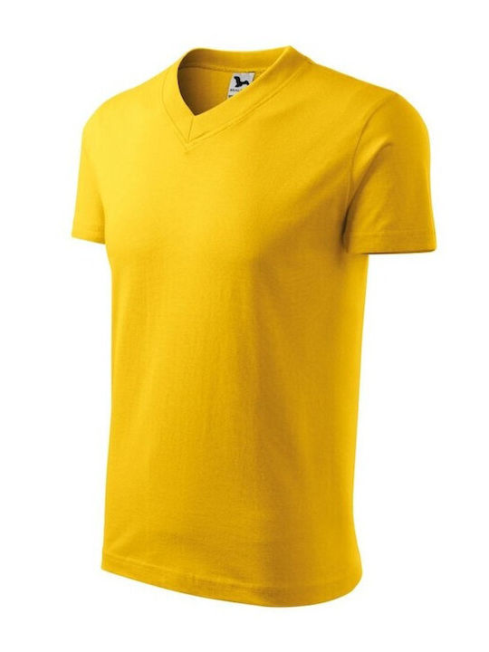 Malfini Men's Short Sleeve Promotional T-Shirt Yellow