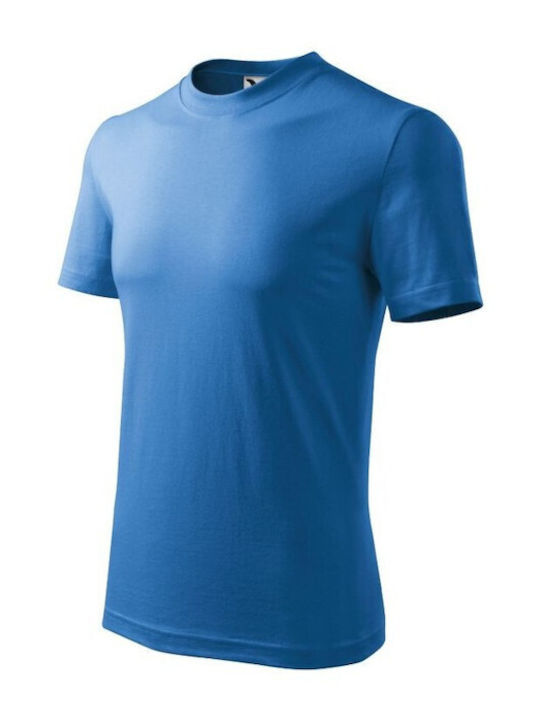 Malfini Men's Short Sleeve Promotional T-Shirt Blue 110-14