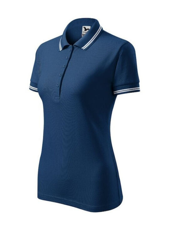 Malfini Men's Short Sleeve Promotional Blouse Blue